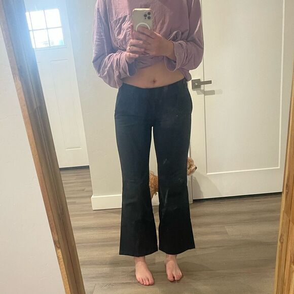 Marc Jacobs Navy Bootcut Suit Pants Size 4 - Picture 5 of 5